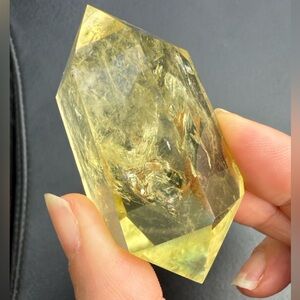 High Quality Citrine Double Terminated Point
